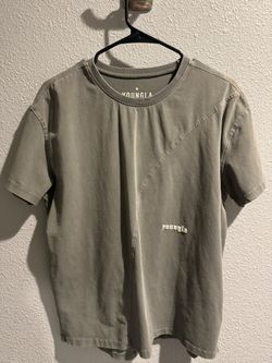 YoungLA 4192 Washed Tailored Tee in the "Olive/Sage Wash" colorway