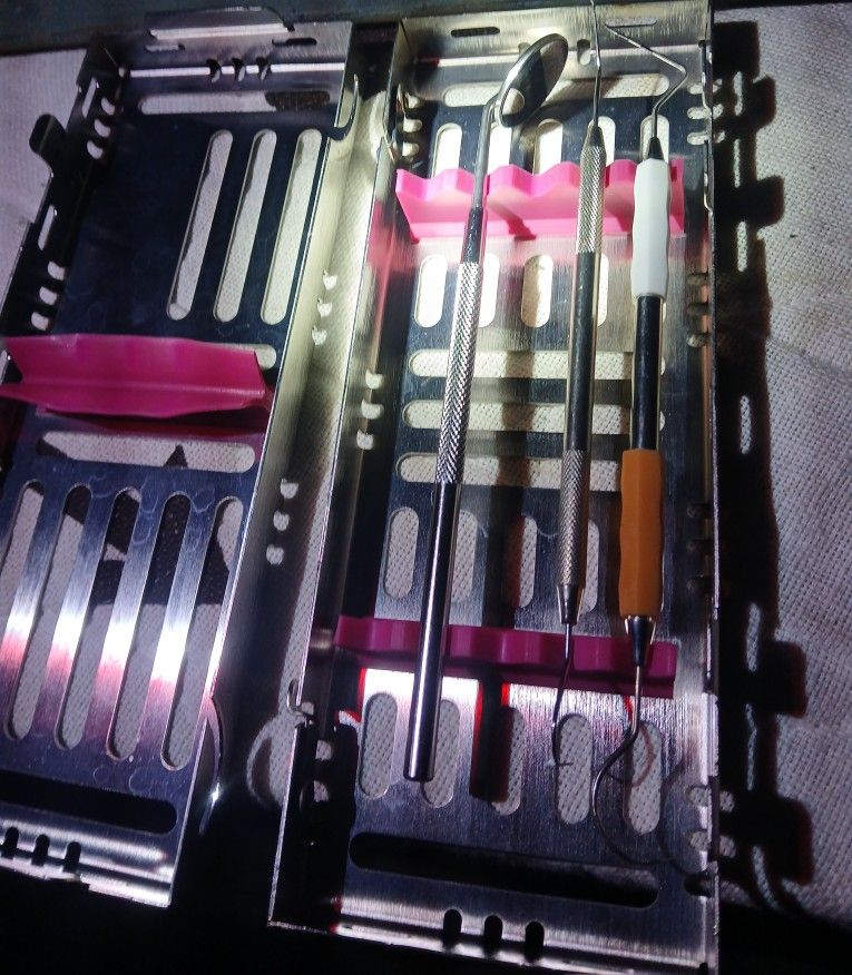 Dental Sterilization Cassette W/tools