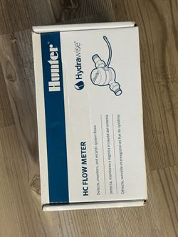 2 Hunter HC Flow Meter – Hydrawise Compatible – NEW in Box