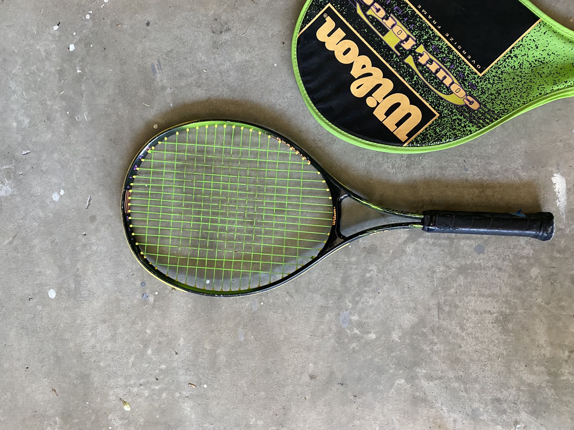 wilson court force tennis racket