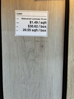 Waterproof Laminate Flooring 10mm