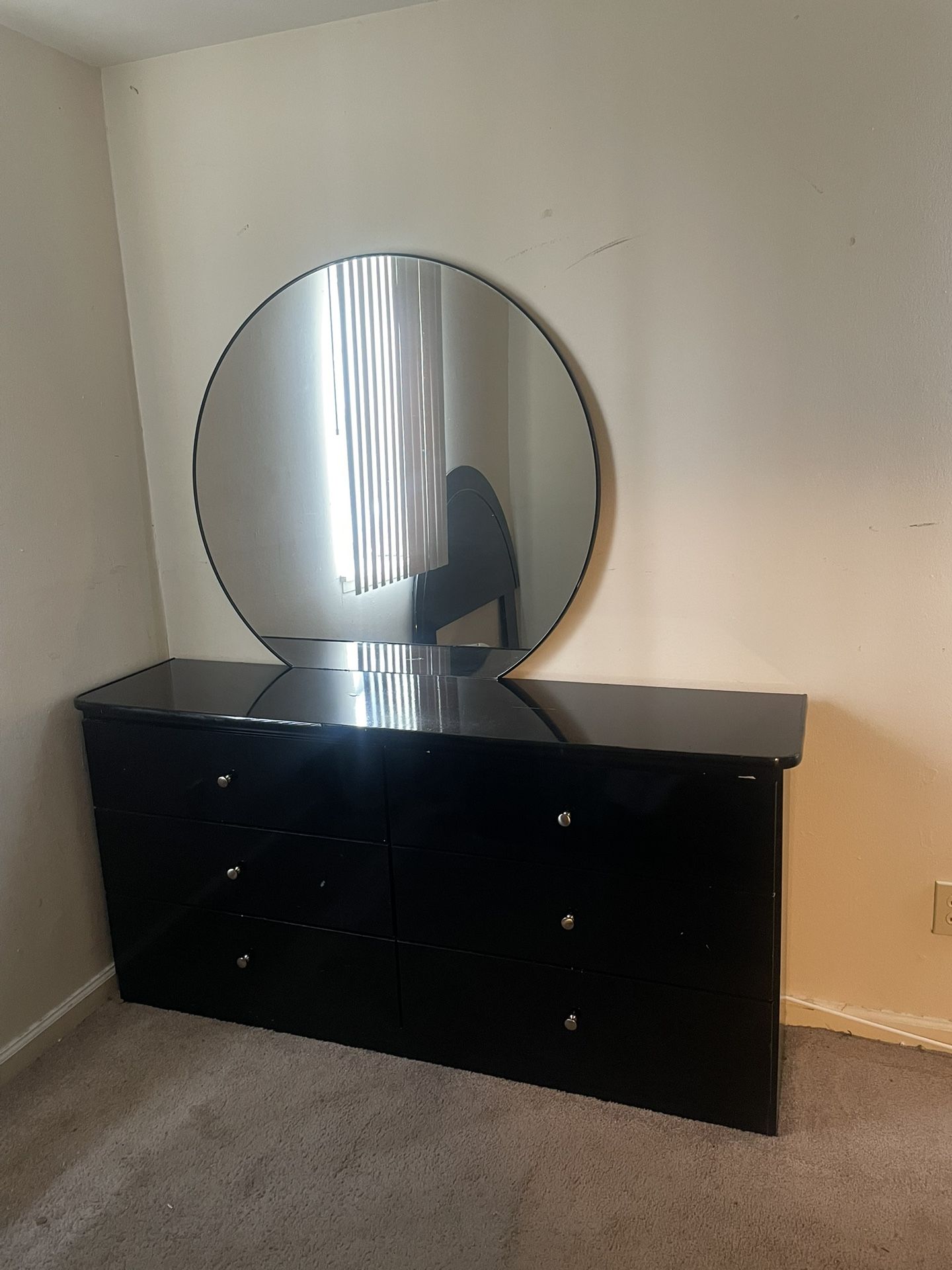 Mirror And Dresser