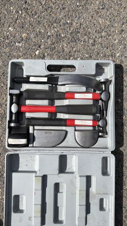 Body repair hammer set