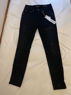 Purple jeans