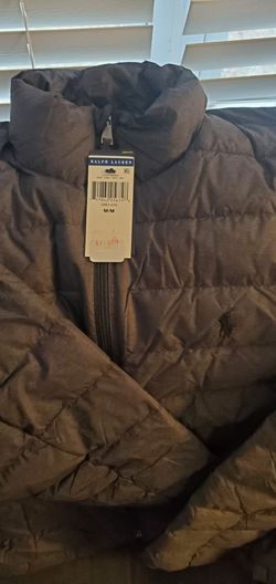 NEW MENS RALPH LAUREN POLO JACKET GREY size M Mens 