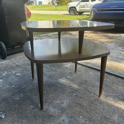 Vintage Double Stack Table 