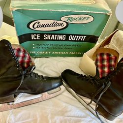 Vintage 1960’s Canadian Rocket Ice Skating Outfit
