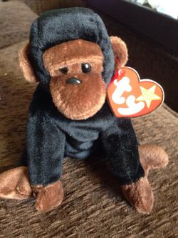 Forth to fifth generation beanie baby "Congo"