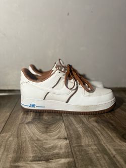 Nike Air Force 1 Low ’07 LX White Brown Gum Men’s Size 10 Excellent Condition