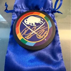 Buffalo Sabres Rasmus Dahlin Signed Hockey Puck 