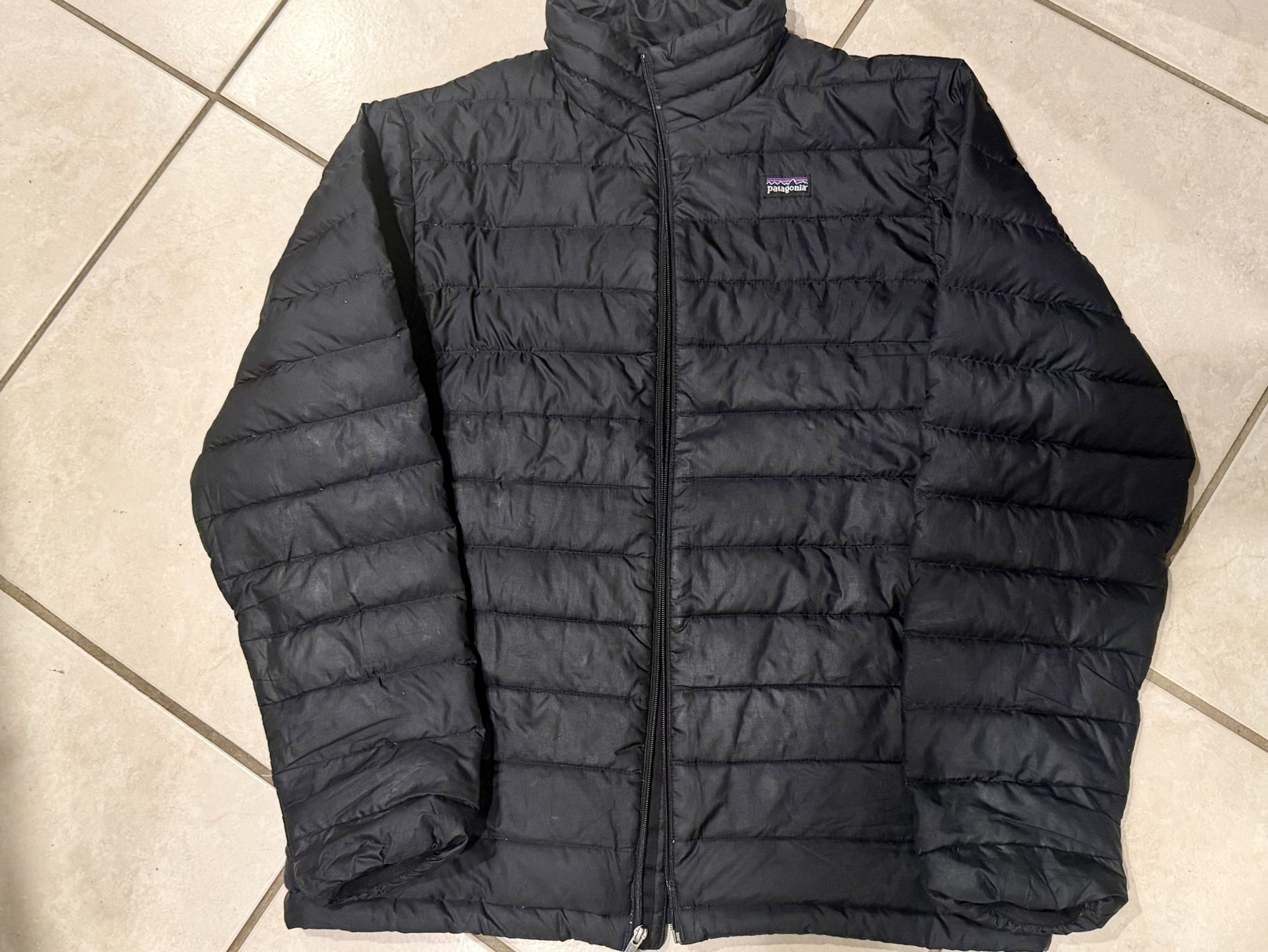Patagonia Men's Down Jacket Black. Like New.