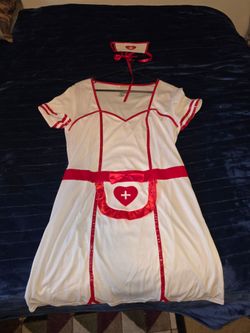 Nurse costume large 2pc