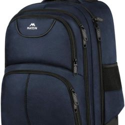 Matein Rolling Backpack (Blue)