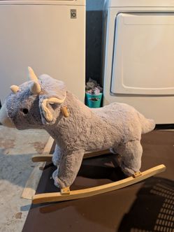 Kids rhino rocker