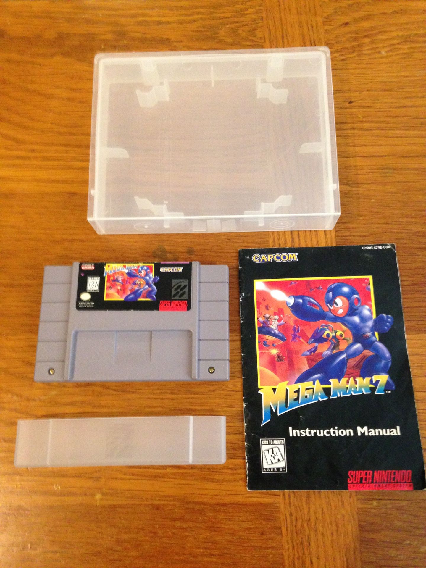 Megaman 7, SNES, with manual