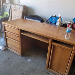 Wooden Desk - REALLY GOOD CONDITION- GREAT  BUY