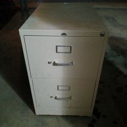 2 Drawer File Cabinet.   $100 Or Best Offer