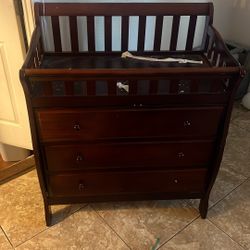 Changing Table And Crib