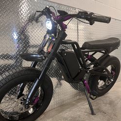 1500W Electric E-Bike, (45mph!!!), JAGUAR PRO, 20x4.5 Hybrid Fat Tire!!!🛞
