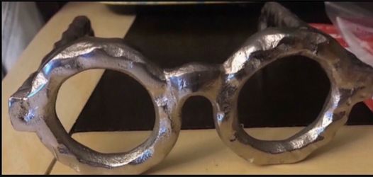 New Silver Deco Glasses