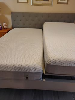 C4 king split sleep number bed