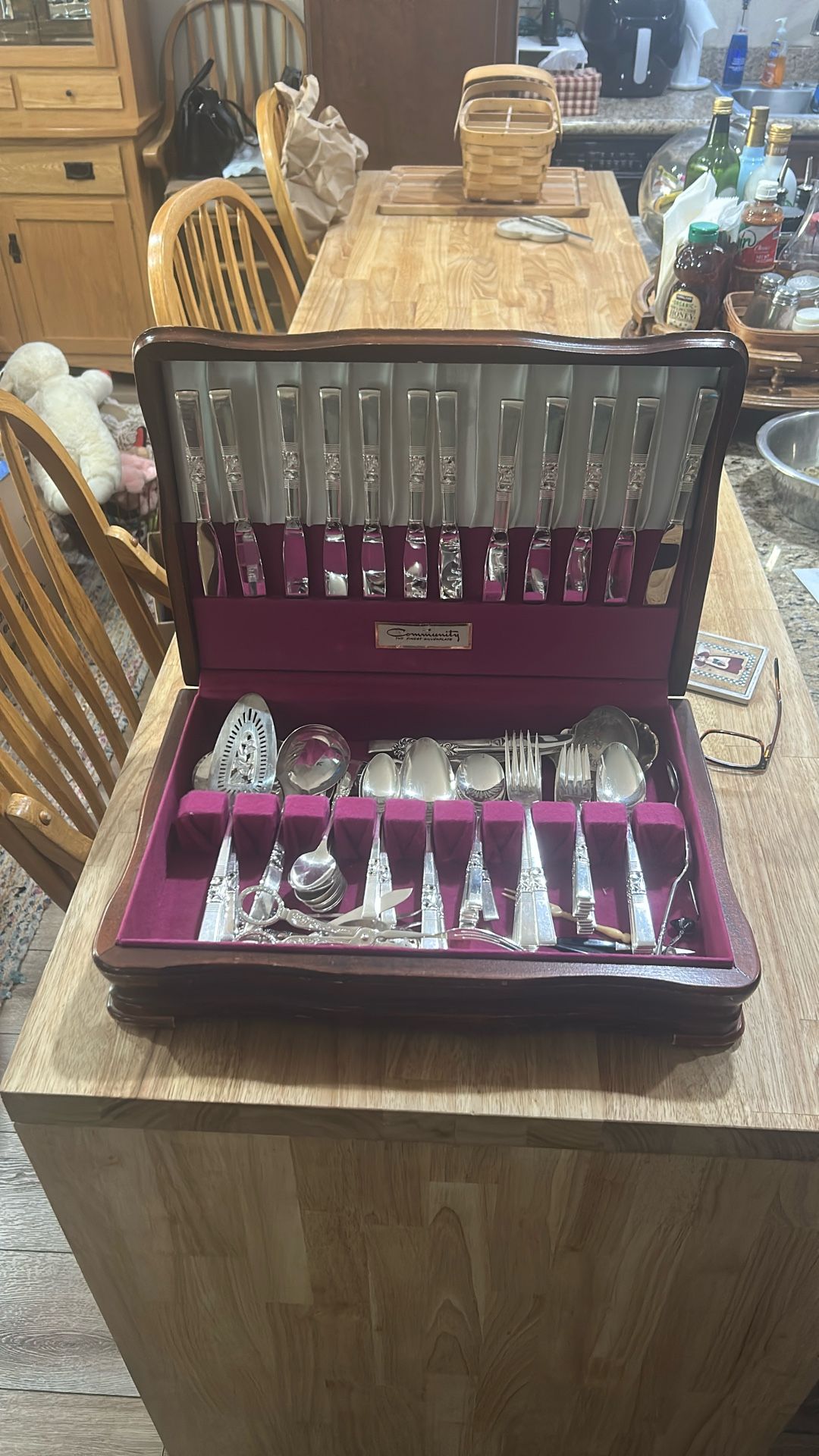 Antique Silver Set