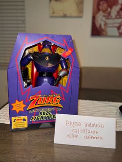 Disney — Talking action figure ZURG