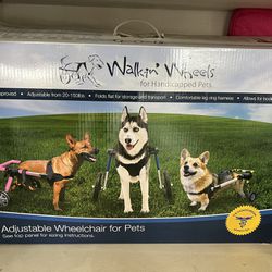 Walkin' Wheels Dog Wheelchair - for Med/Large Dogs 20-150 lbs - Veterinarian Approved - Dog Wheelchair for Back Legs