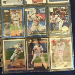 Various chipper Jones Atlanta Braves baseball