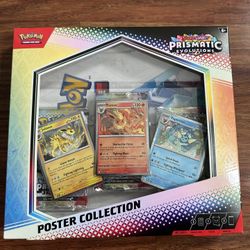 Pokemon Scarlet & Violet Prismatic Evolutions Poster Collection