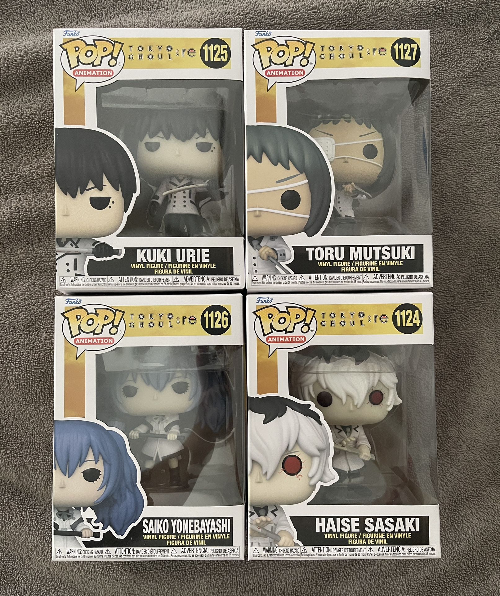 Funko Pops Tokyo Ghoul Re