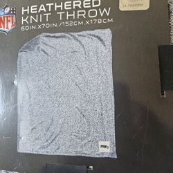 New With Tags Heathered SEAHAWKS THROW BLANKET 