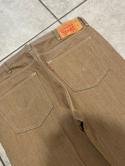501 shrink to fit khaki