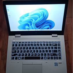 HP ProBook 14 Inch Laptop Intel Core i5-8350u 16 GB RAM 256 GB SSD 1080P LCD Webcam HDMI Wi-Fi & Bluetooth Wireless USB C Port Windows 11 Professional