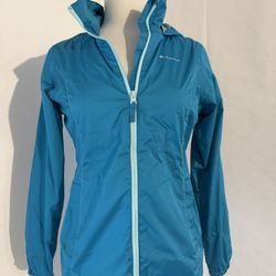 Light Blue Rain Jacket