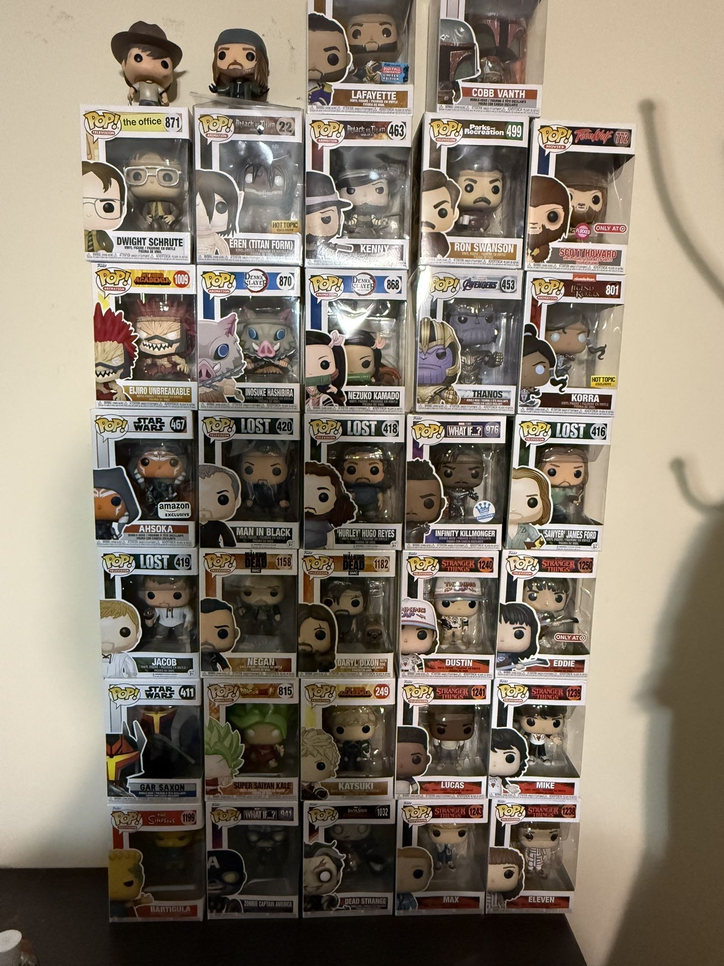 Funko Pop Collection
