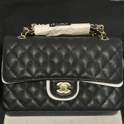 Quilted Caviar Leather Handbags 