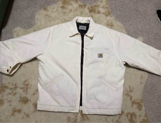 Carhartt WIP OG Detroit Jacket Size L. Aged Canvass