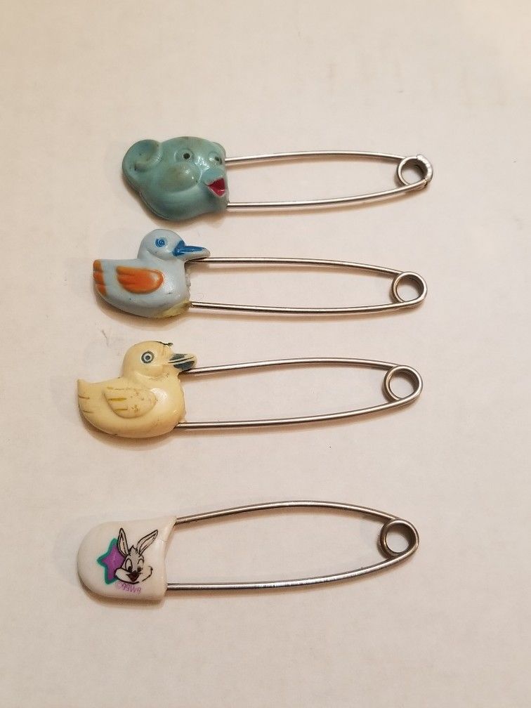 Vintage Diaper Safety Pins