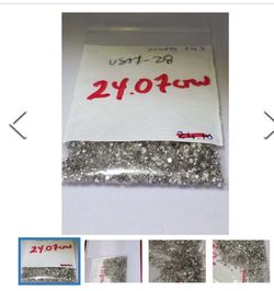 24.07 Carats of Natural Real Diamonds