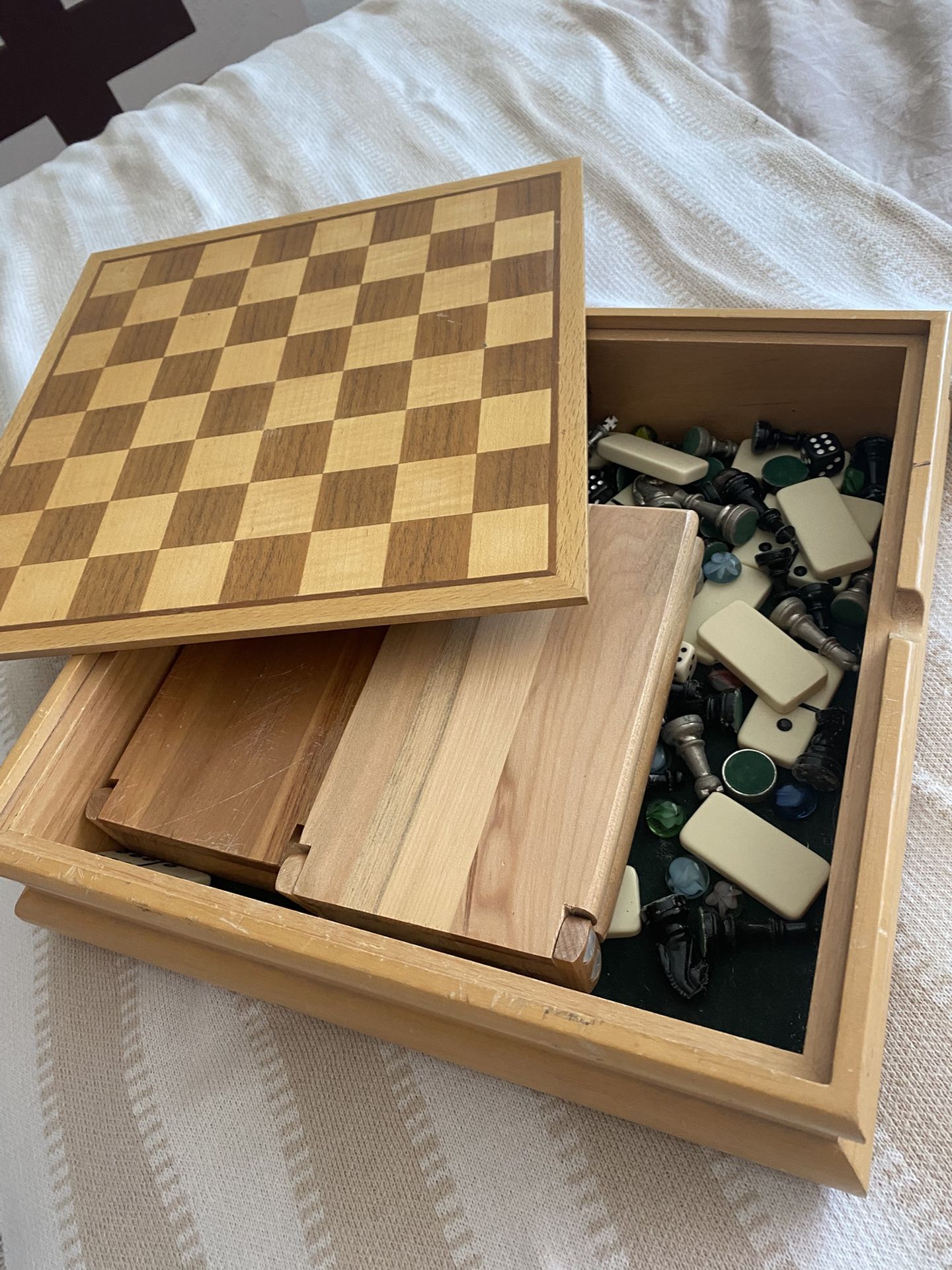 Wooden Multi-Game Set