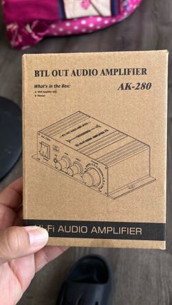 BTL AUDIO AMPLIFIER