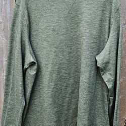 2XL, Member's Mark Men's Soft Sueded Brushed Long Sleeve Luxe Crew Shirt Sea Turtle