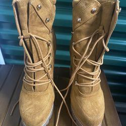 Suede Ankle Boots 
