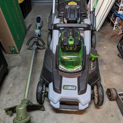 Ego Power+ Lawn Mower And Trimmer