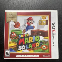 3DS - Nintendo Selects Super Mario 3D Land