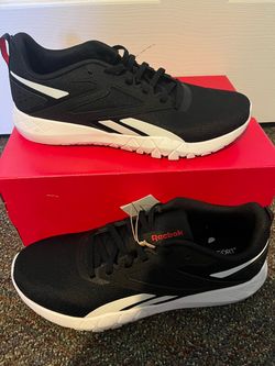 Reebok Black and White Sneakers with Tags
