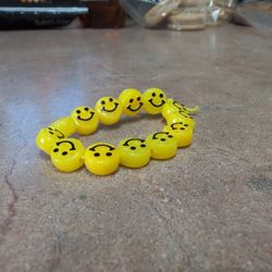 Emoji Yellow Braclet