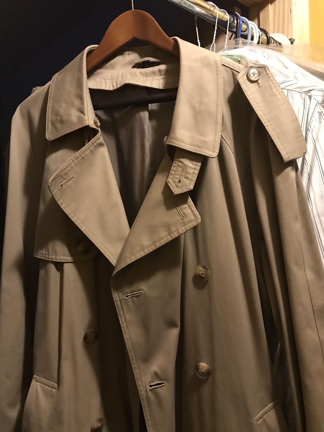 Fall / Spring Hart Schaffner Marx Men's Raincoat, Green, 46R