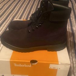 Black Timberlands 